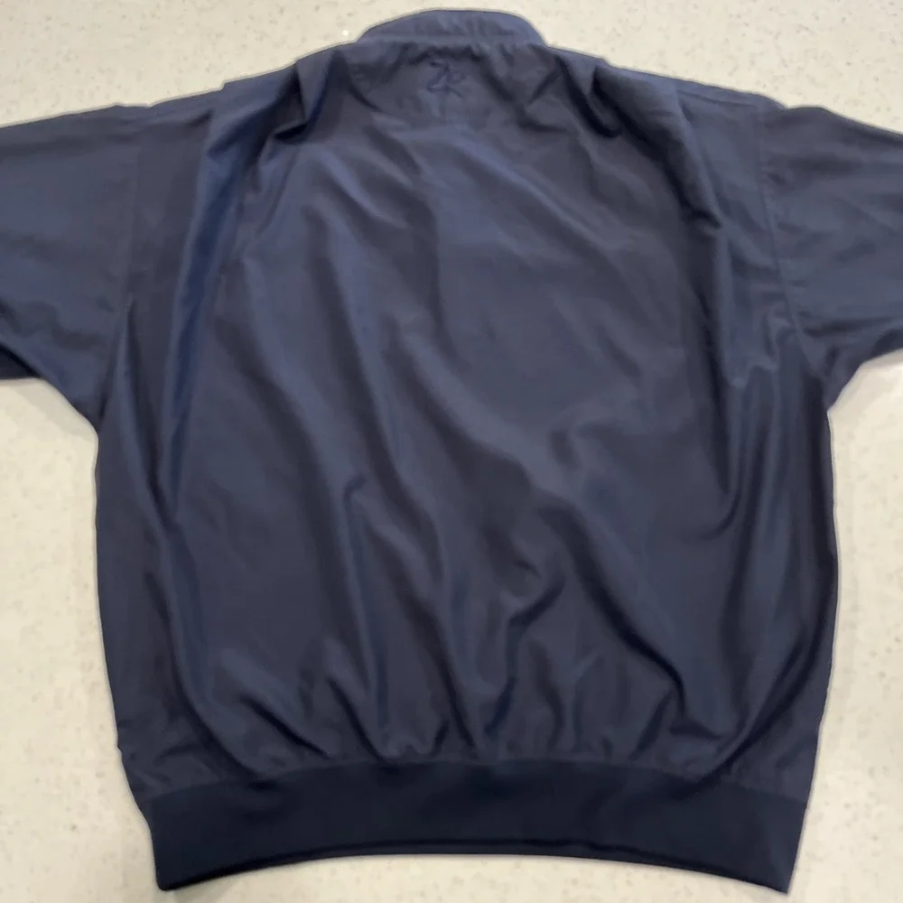 Zero Restriction Lightweight 1/4 Snap Button Pullover Men's Size XL Blue